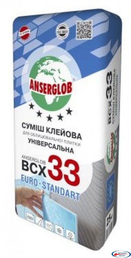 Клей Anserglob BCX-33 25кг