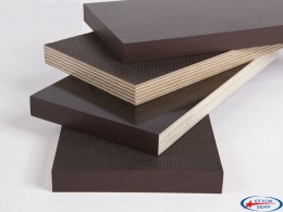 Фанера ФСФ ламінована 2500х1250х9 мм 1/1 (F/W) Гл/Ст WhiteWood		