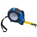 Рулетка, прогумований корпус, автофіксатор, 5 м/19 мм
