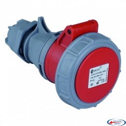 Розетка силова 16А/4 (3Р+РЕ) IP67, TP electric (3123-304-1600)