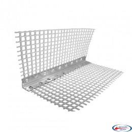 Уголок алюминиевый с сеткой 3 м