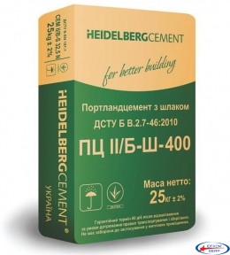 Цемент М 400 Кривой Рог 25 кг