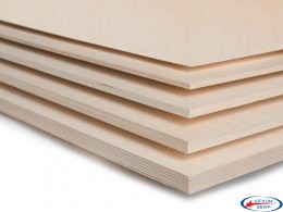 Фанера ФК шліфована 1525х1525х4 мм 3/3 (CP/CP) Ш2		